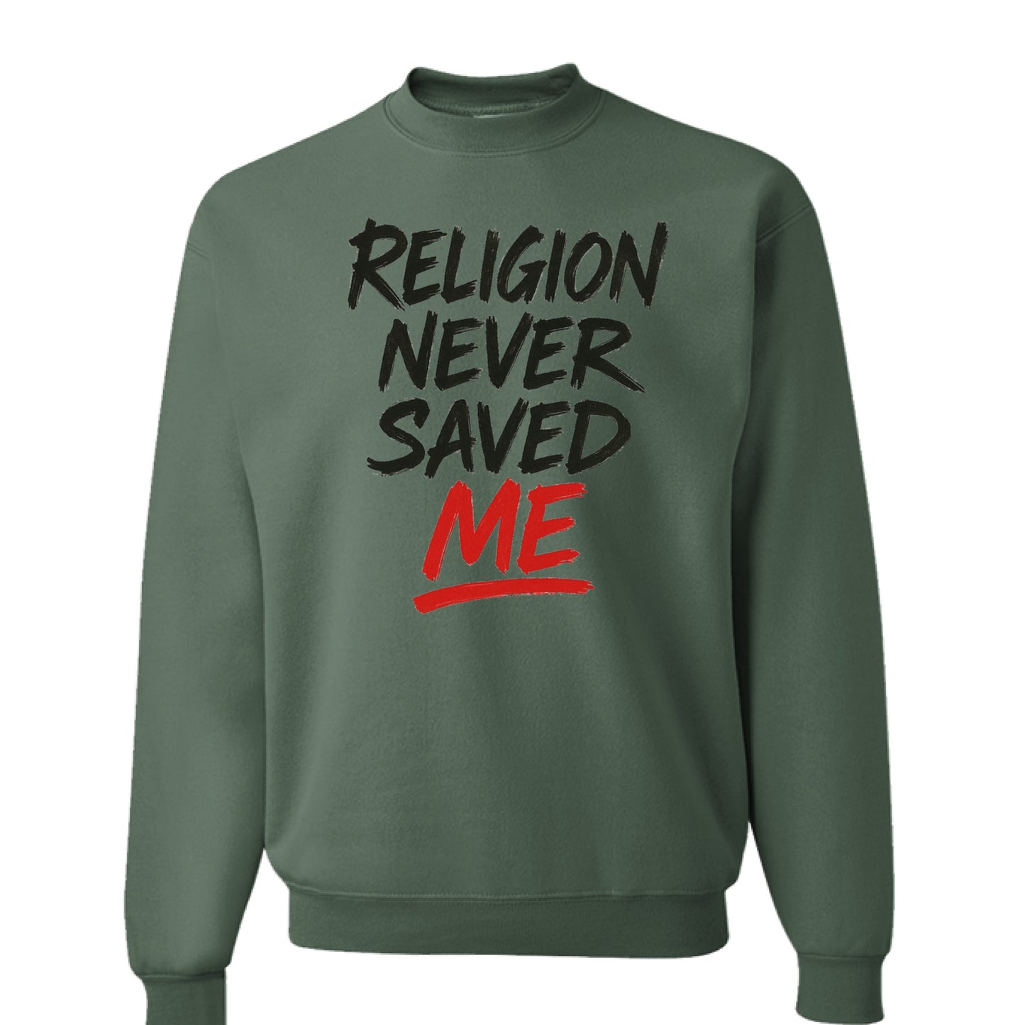 Military Green Heather - FRONT