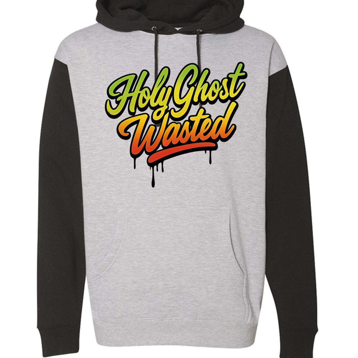 Grey Heather/ Black - FRONT